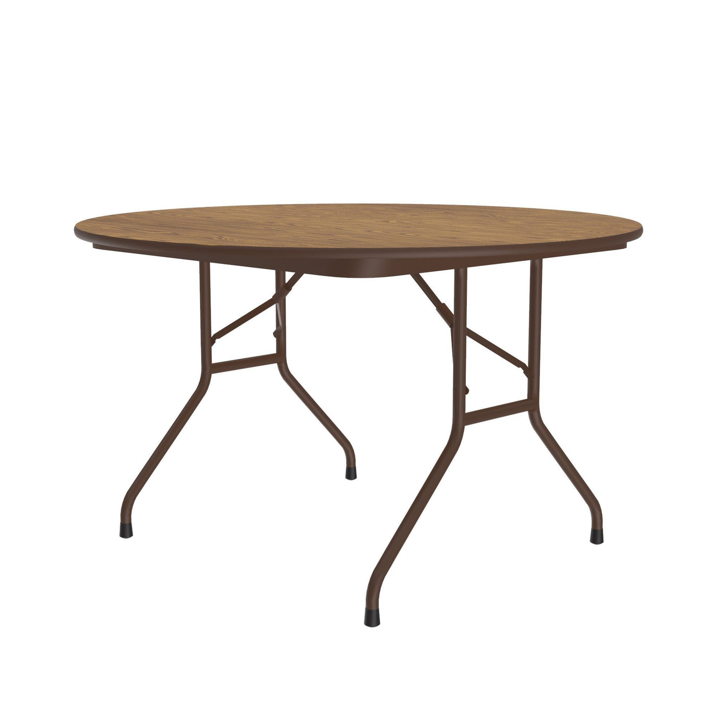 Correll Inc® Commercial High-Pressure Folding Tables, Standard Height - Wood Grain Tops