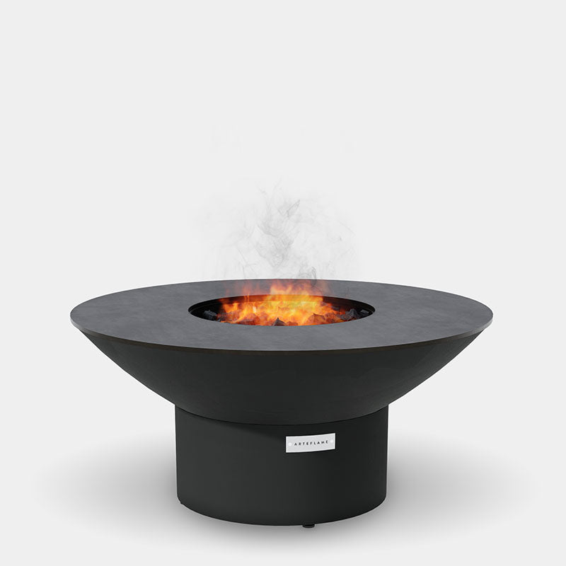 Arteflame Classic 40" Black Label - Low Round Base