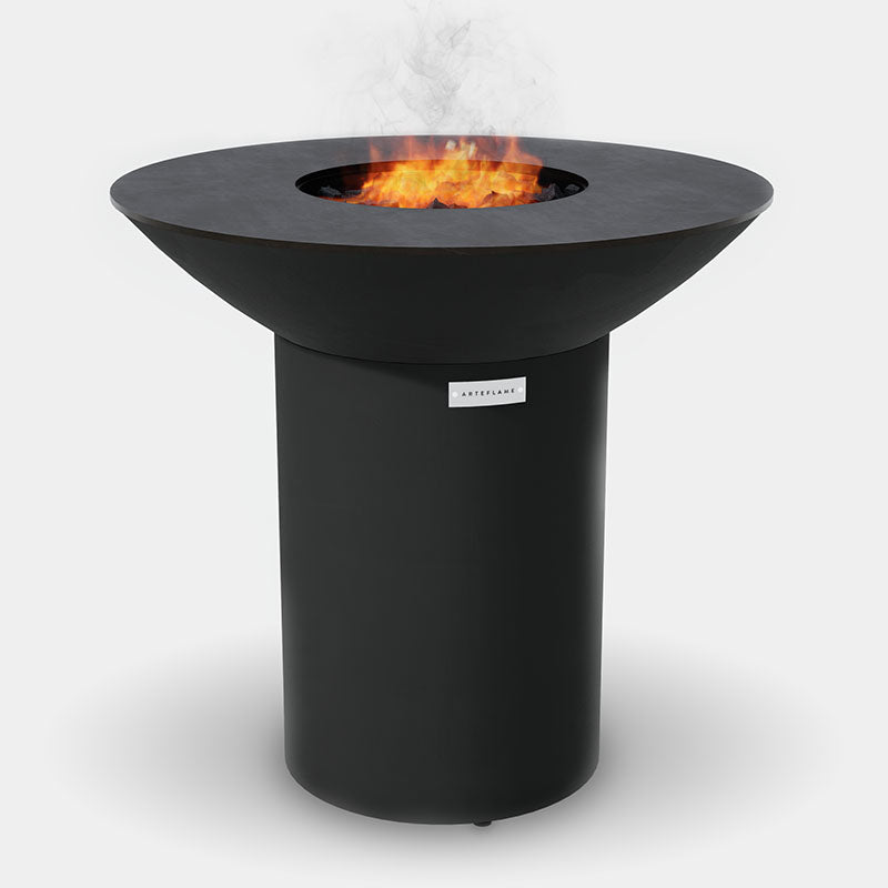 Arteflame Classic 40" Black Label - Tall Round Base