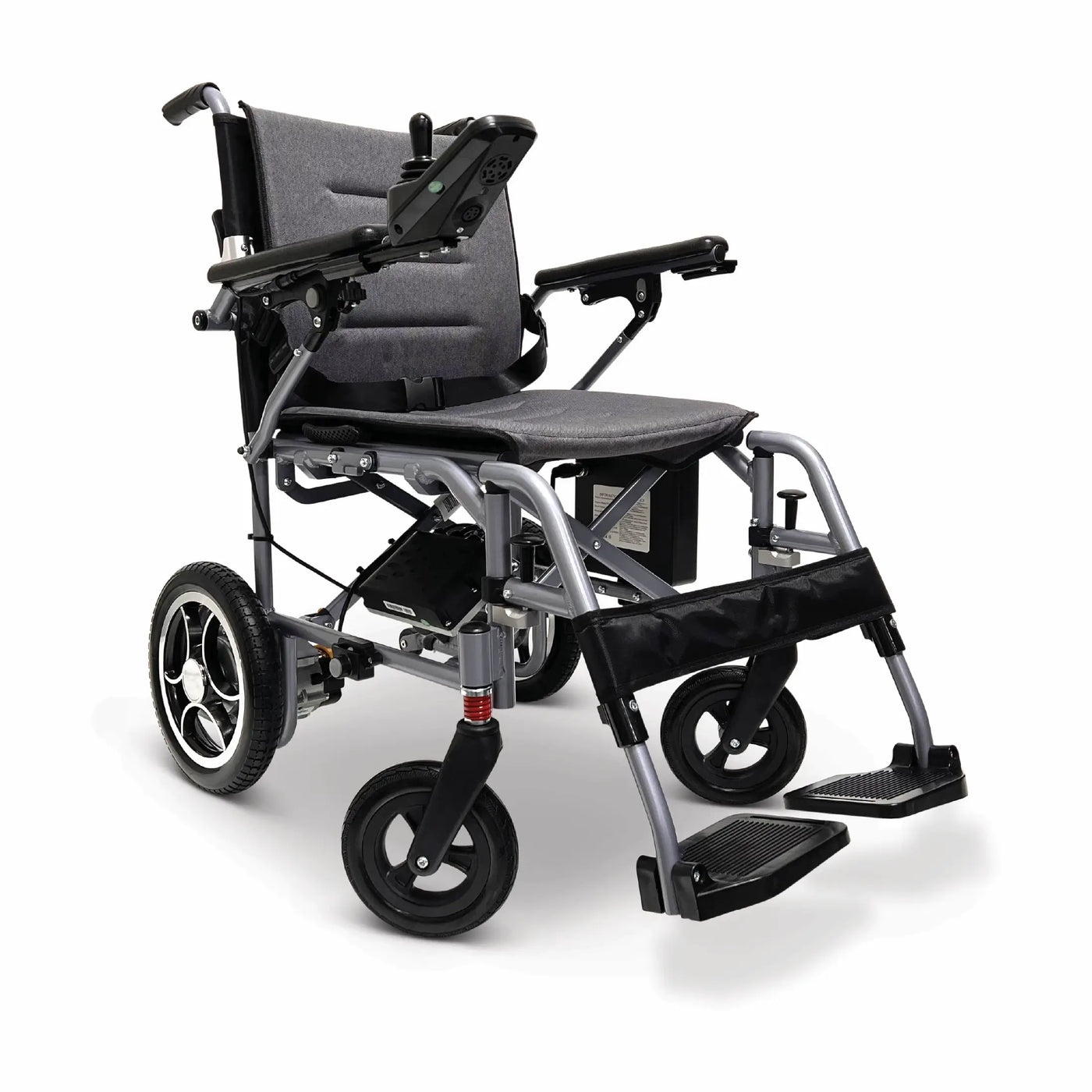 X-7 ComfyGO Lightweight Foldable Electric Wheelchair for Travel with Remote Control