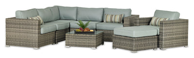 Del Rey 8-Piece Sectional Deep Seating Group