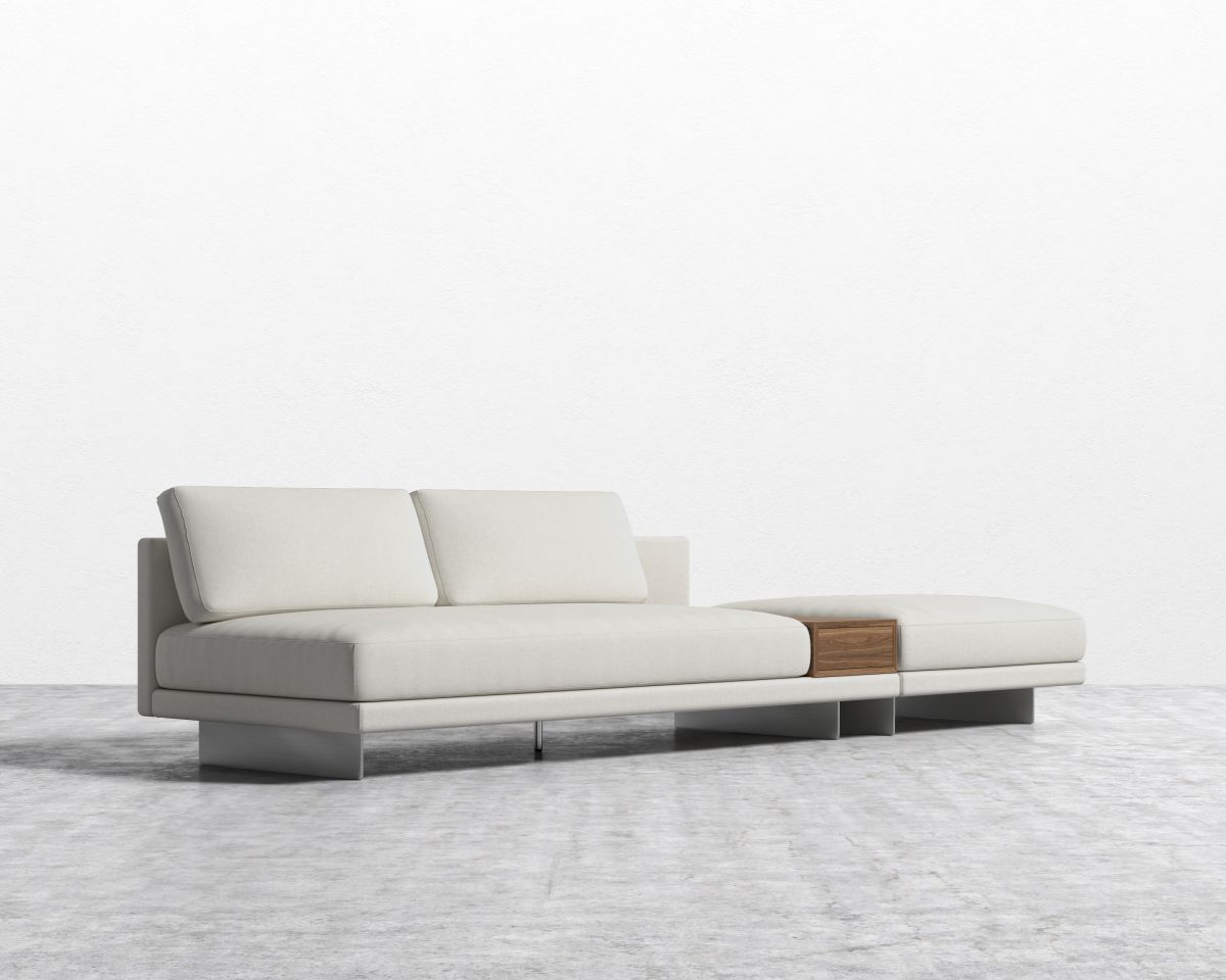 ROVECONCEPTS Dresden Open End Sofa with Side Table