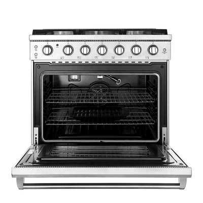 Empava 36 in. Pro-Style Slide-in Single Oven Gas Range 36GR11 EMPV-36GR11