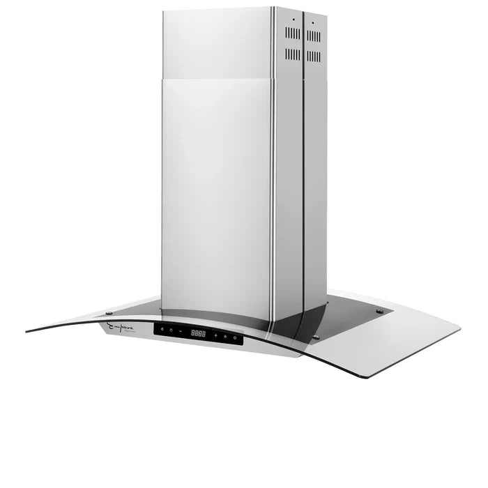 Empava 36 in. Kitchen 400 CFM Island Wall Mount Ducted Range Hood 36RH09 EMPV-36RH09