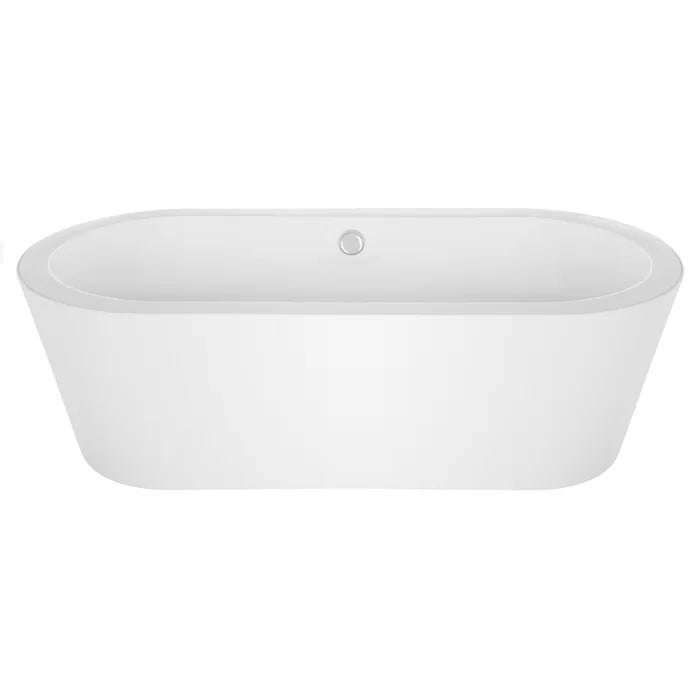 Empava 59 in. Freestanding Soaking Bathtub - EMPV-59FT1505 EMPV-59FT1505