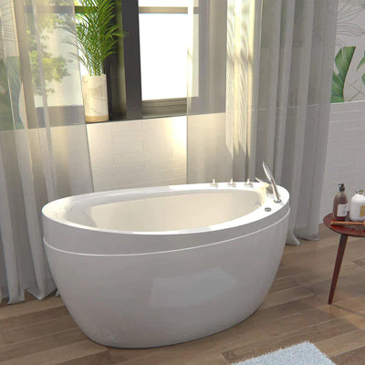 Empava 59 in. Freestanding Air Bathtub - EMPV-59JT011 EMPV-59JT011