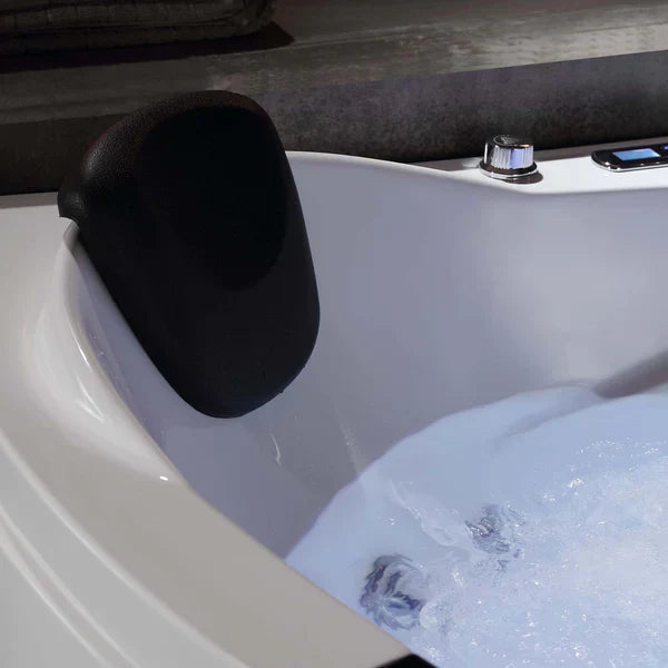 Empava 59 in. Whirlpool LED Corner Bathtub - EMPV-59JT319LED