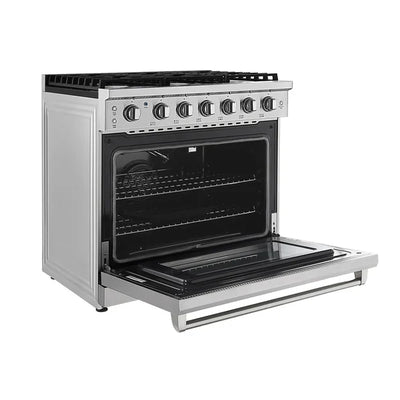 Empava 36 in. Pro-Style Slide-in Single Oven Gas Range 36GR11 EMPV-36GR11