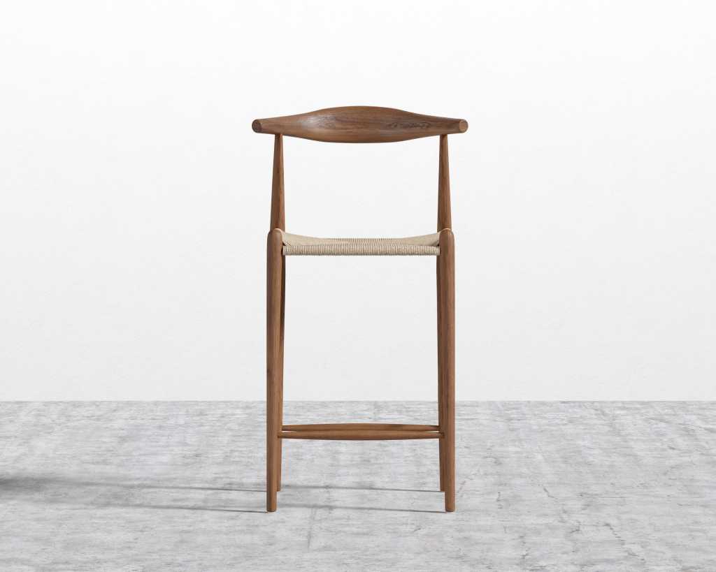 ROVECONCEPTS Elbow Counter Stool - Woven