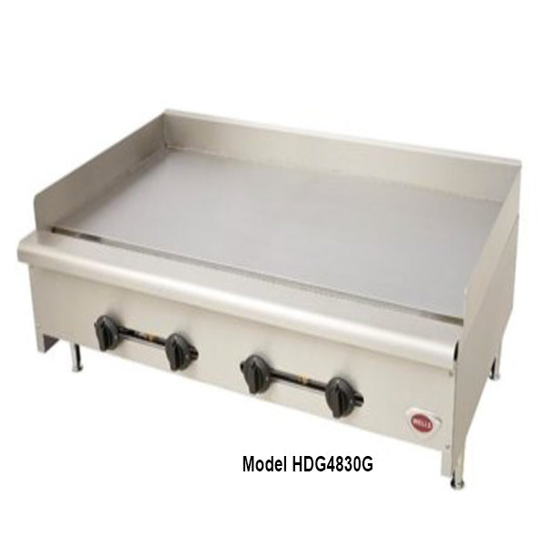 Wells Six Burner Gas Countertop Griddle | Model HDG6030G