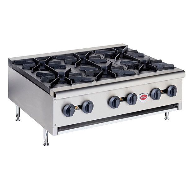 Wells Gas Countertop Hot Plate | Model HDHP3630G