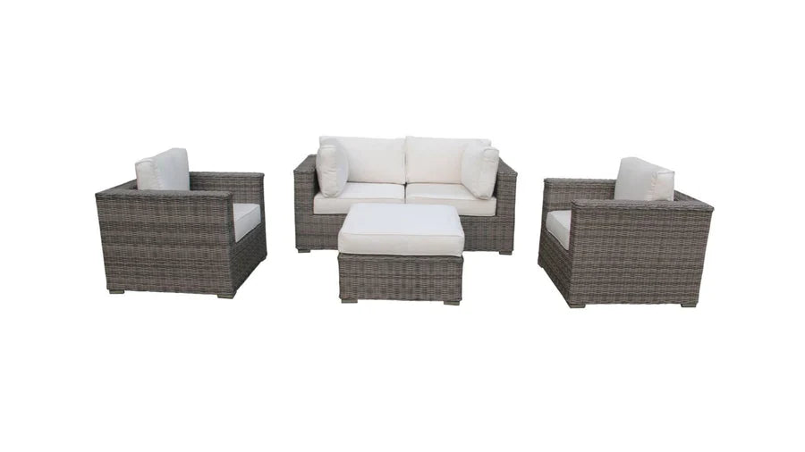 The Acadia 5pc Outdoor Patio Furniture w/Sunbrella