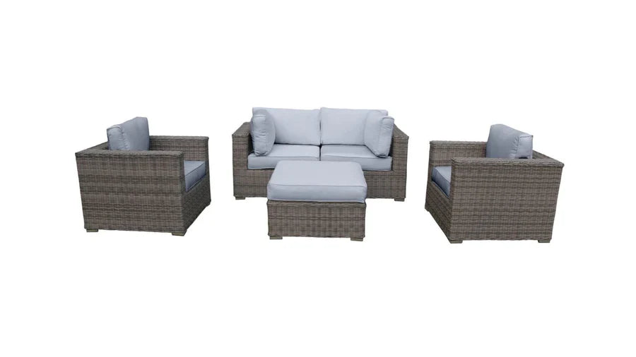 The Acadia 5pc Outdoor Patio Furniture w/Sunbrella