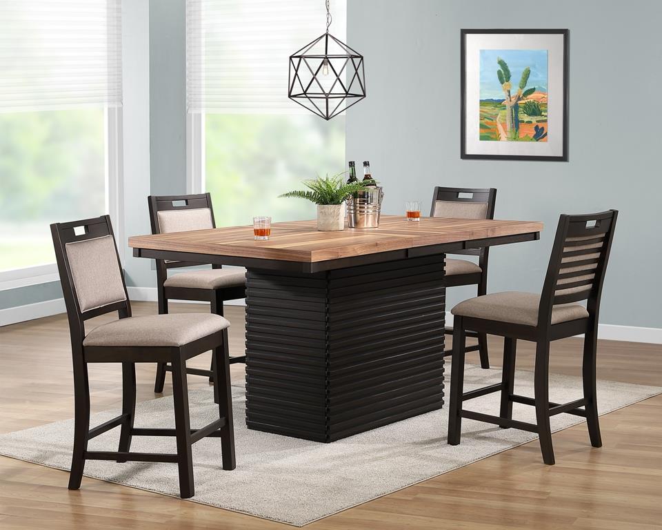 Kinger Home Luxus 5-Piece Dining Set | Elegant & Durable Design