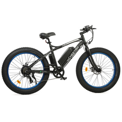 Ecotric Cheetah 26 Fat Tire Beach Snow Electric Bike - Blue