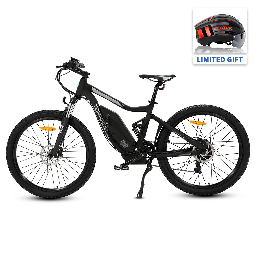 Ecotric Tornado Full Suspension MTB Electric Bike