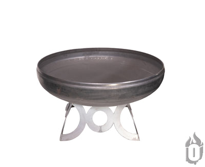 Ohioflame Liberty Fire Pit with Circular Base- OFLTYCR