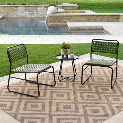 Kinger Home Olive 3-Piece Outdoor Patio Set | Stylish & Comfortable Design