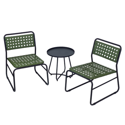 Kinger Home Olive 3-Piece Outdoor Patio Set | Stylish & Comfortable Design