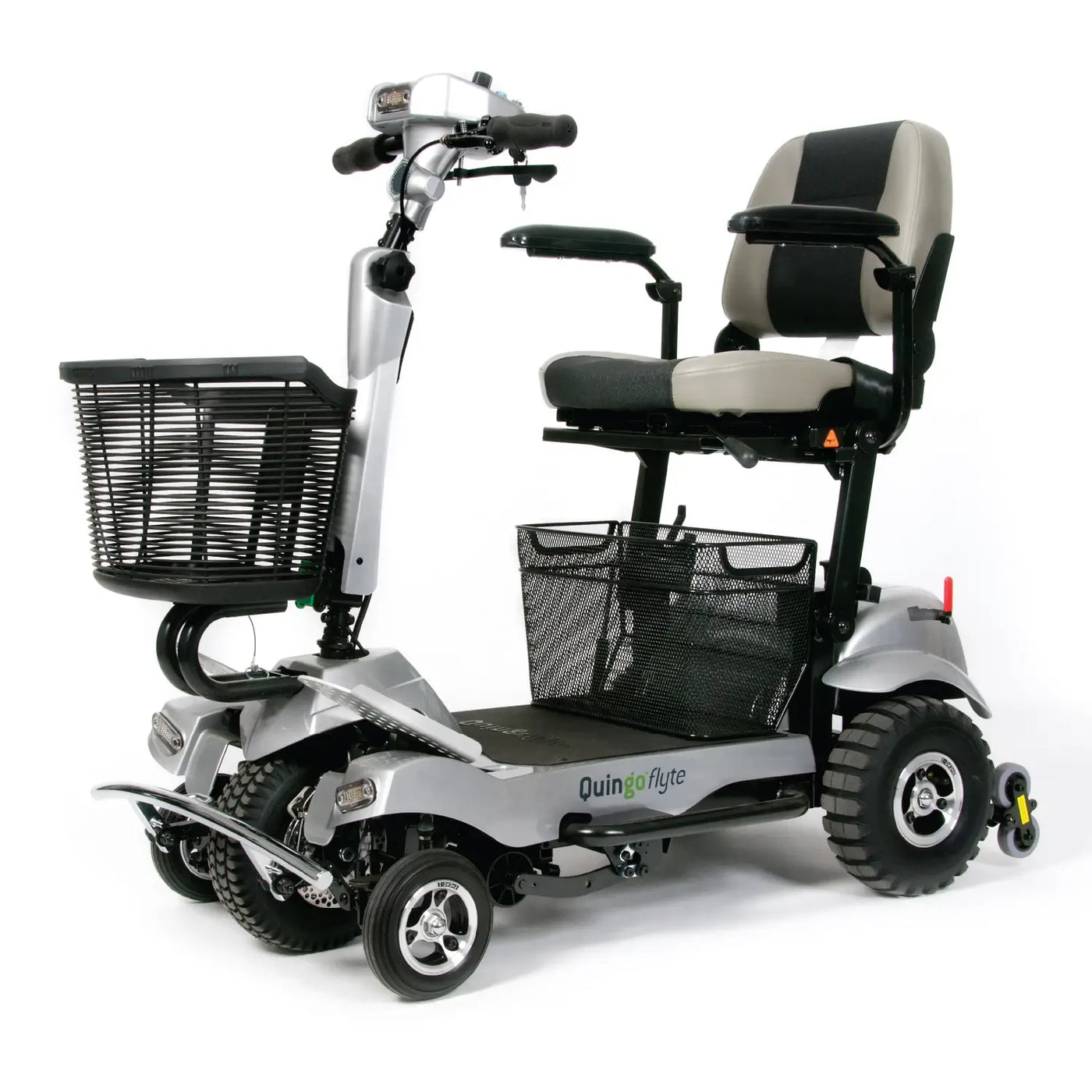 Quingo Flyte Mobility Scooter with MK2 Self Loading Ramp