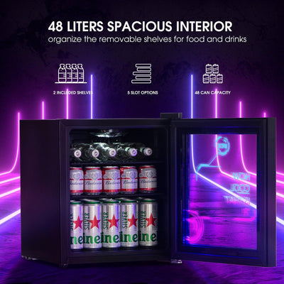 HCK 48L Mini Fridge Bar Fridge ??SC-46CTA