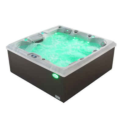 Empava SPA3550 Luxury Freestanding 6-Person Whirlpool Outdoor Hot Tub EMPV-SPA3550