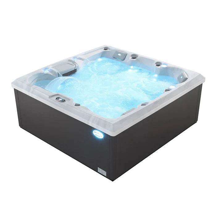 Empava SPA3550 Luxury Freestanding 6-Person Whirlpool Outdoor Hot Tub EMPV-SPA3550