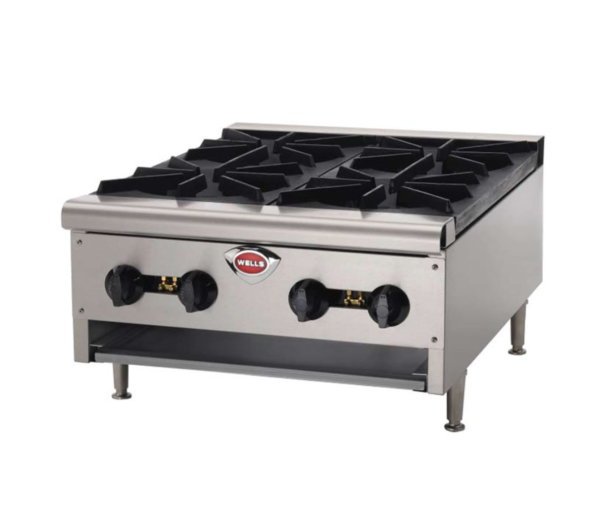 Wells Gas Countertop Hot Plate | Model HDHP2430G