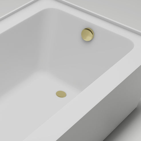 Acrylic Soaking Bathtub with Overflow and Drain B301 Right