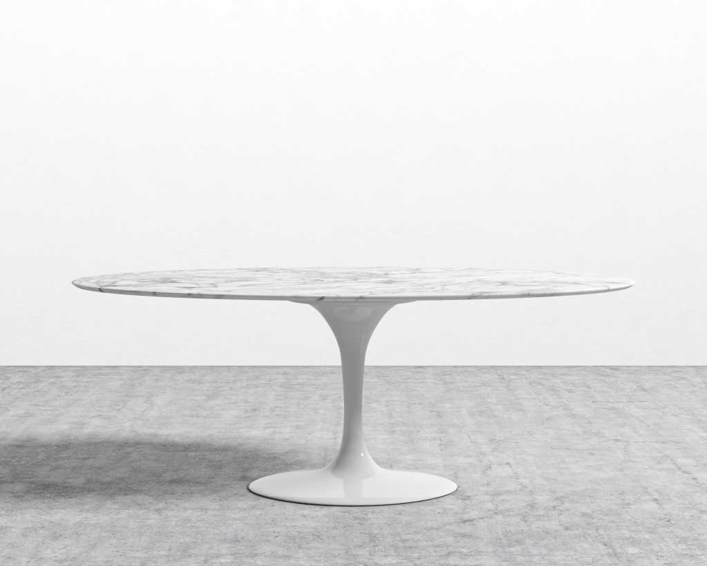 ROVECONCEPTS Tulip Table Oval - Carrara