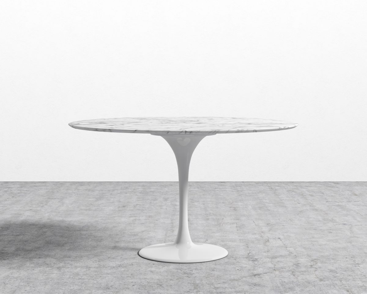 ROVECONCEPTS Tulip Table Round - Carrara