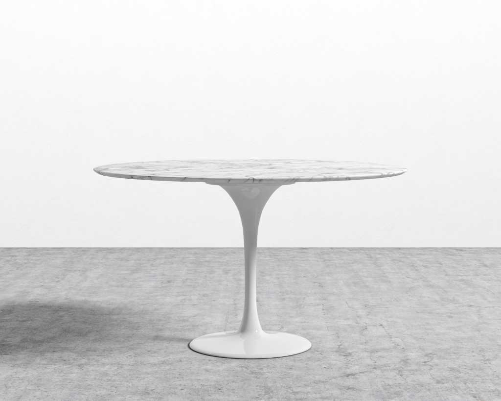 ROVECONCEPTS Tulip Table Round - Carrara