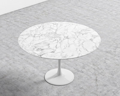 ROVECONCEPTS Tulip Table Round - Carrara