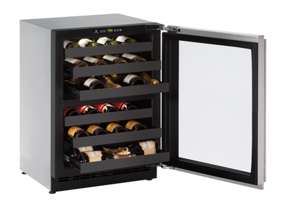 U-Line 2224ZWC 24" Dual-Zone Wine Refrigerator