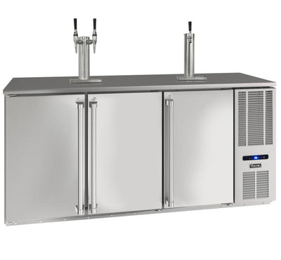 U-Line 72" Back Bar Refrigeration, Direct Draw VCBR672-SS01A