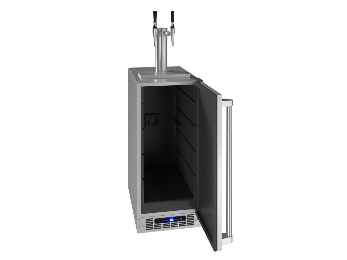 U-Line 15" 2 Tap Cold Coffee Dispenser VCDE215-SSH1A