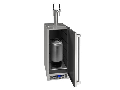 U-Line 15" 2 Tap Cold Coffee Dispenser VCDE215-SSH1A