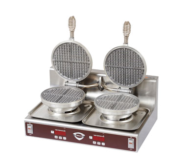 Wells Double Waffle Baker | Model WB2E with Digital Controls