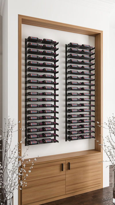 Vintageview Evolution Wine Wall 15 2C (wall mounted metal wine rack)