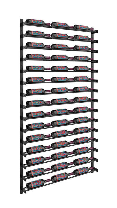 Evolution Wine Wall wall mounted metal wine rack system