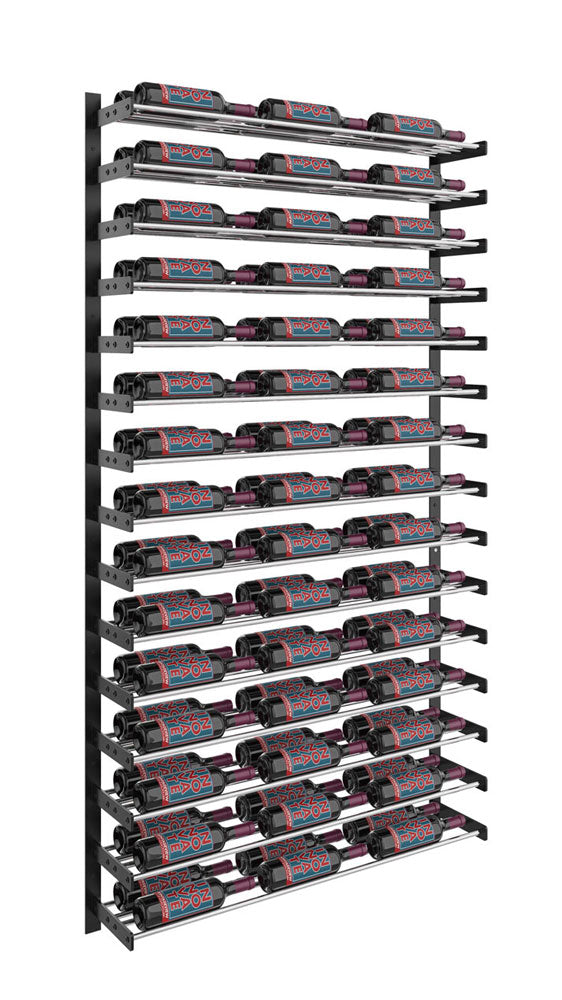 Evolution Wine Wall wall mounted metal wine rack system