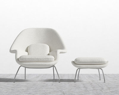 ROVECONCEPTS Womb Chair and Ottoman