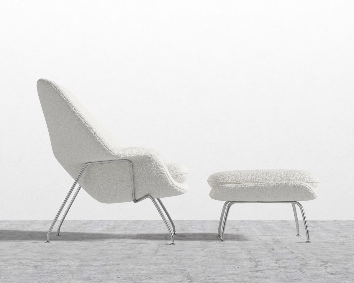 ROVECONCEPTS Womb Chair and Ottoman