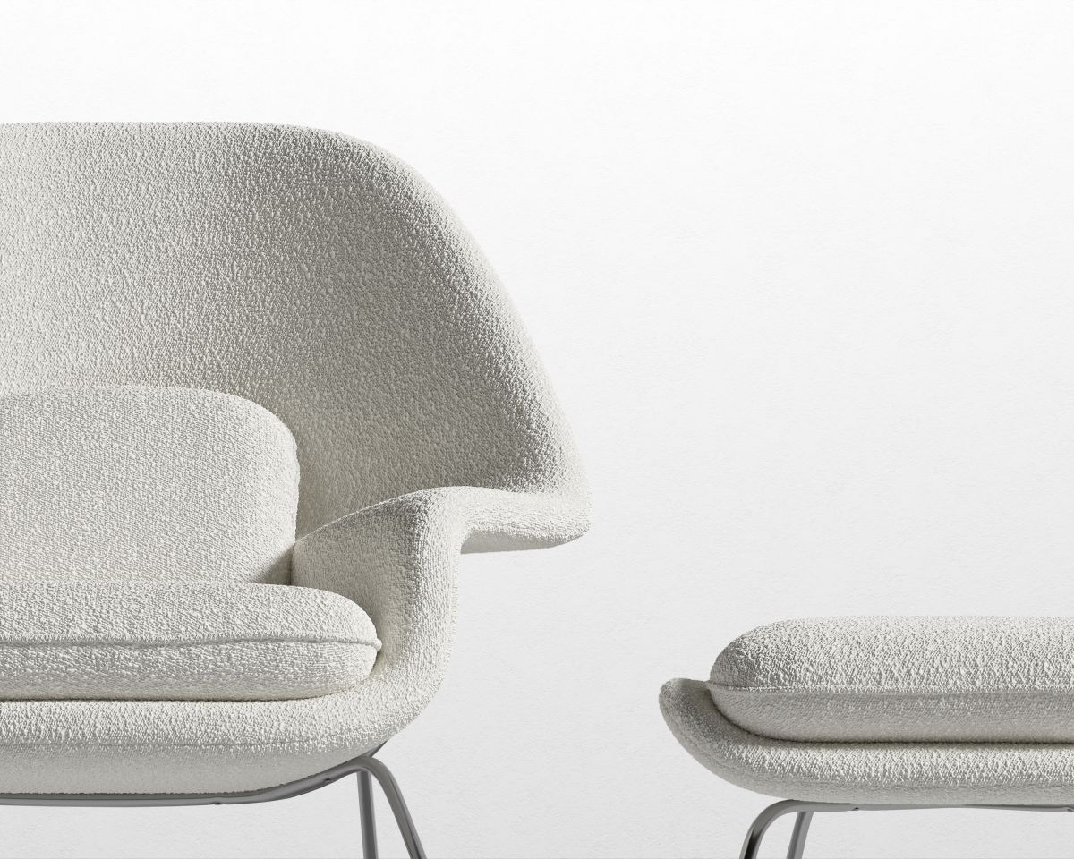 ROVECONCEPTS Womb Chair and Ottoman