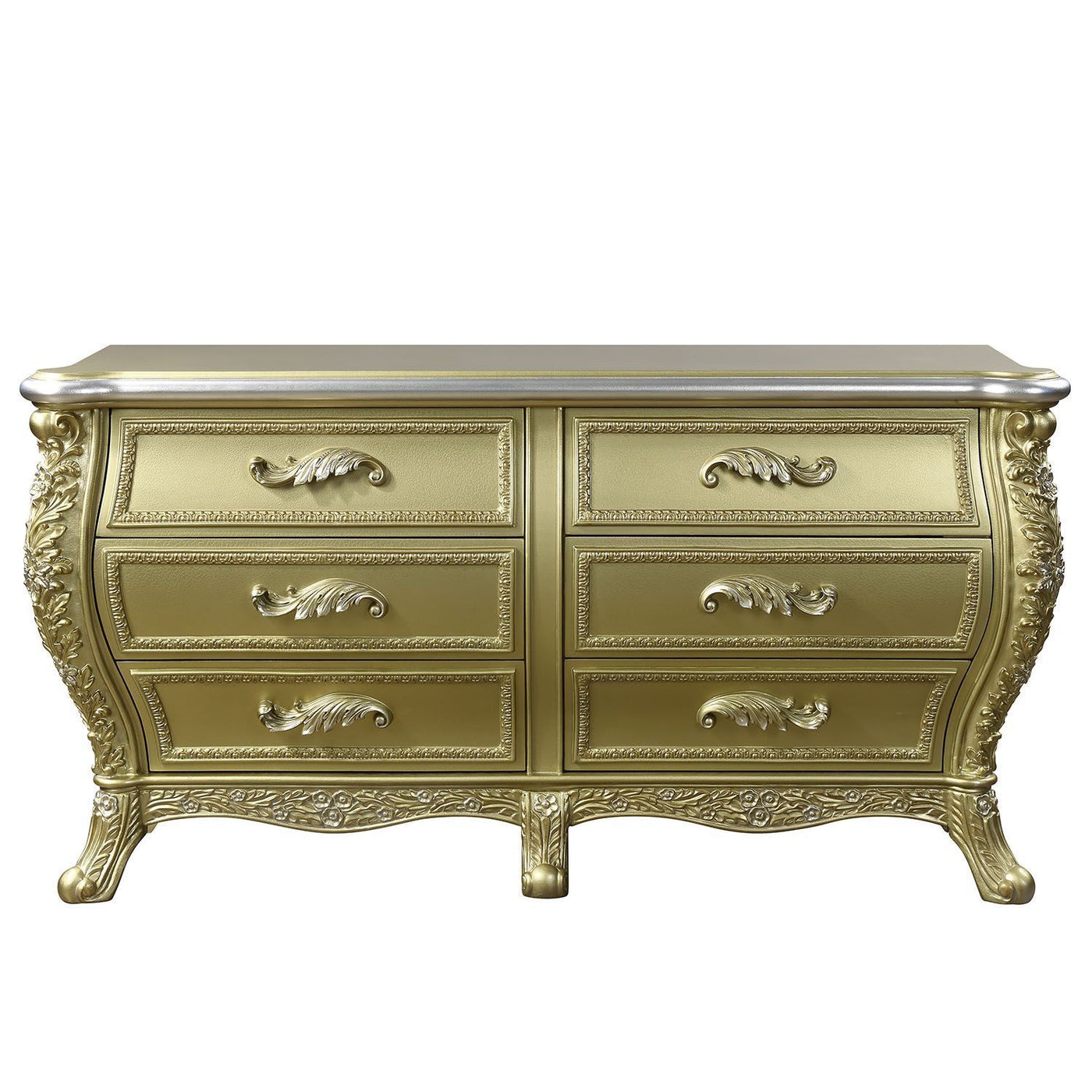 ACME Cabriole SERVER Gold Finish DN01486