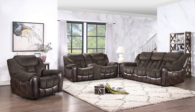 Apollo - 3 Piece Living Room Set - Black