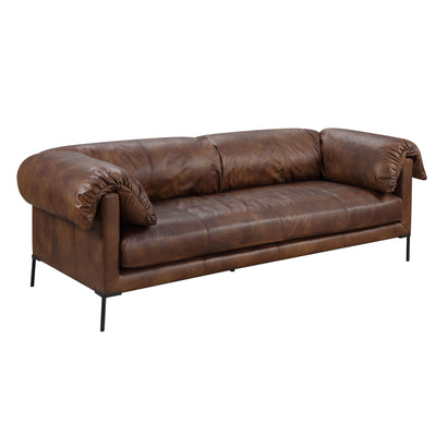 ACME Jaron Sofa, Mocha Top Grain Leather LV02980