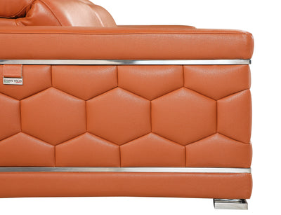 Top Grain Italian Leather Sofa