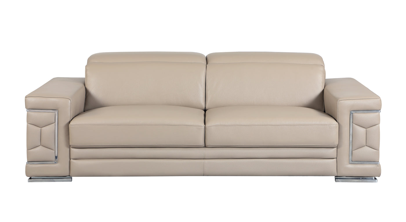 Top Grain Italian Leather Sofa