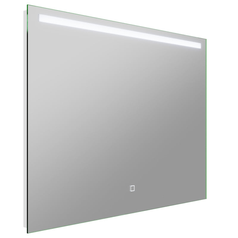 ANZZI 24-in. x 32-in. LED Front/ Bottom Lighting Bathroom Mirror with Defogger BA-LMDFX017AL